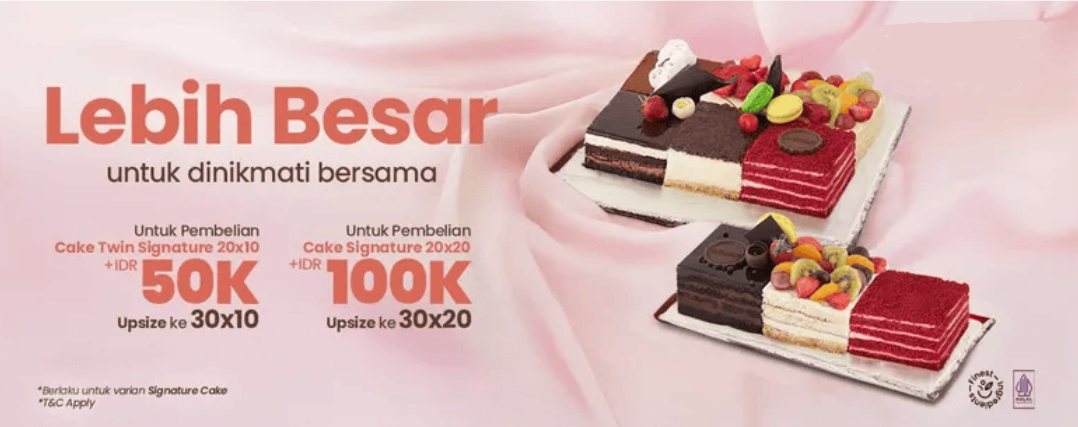 Promo Birthday Cake